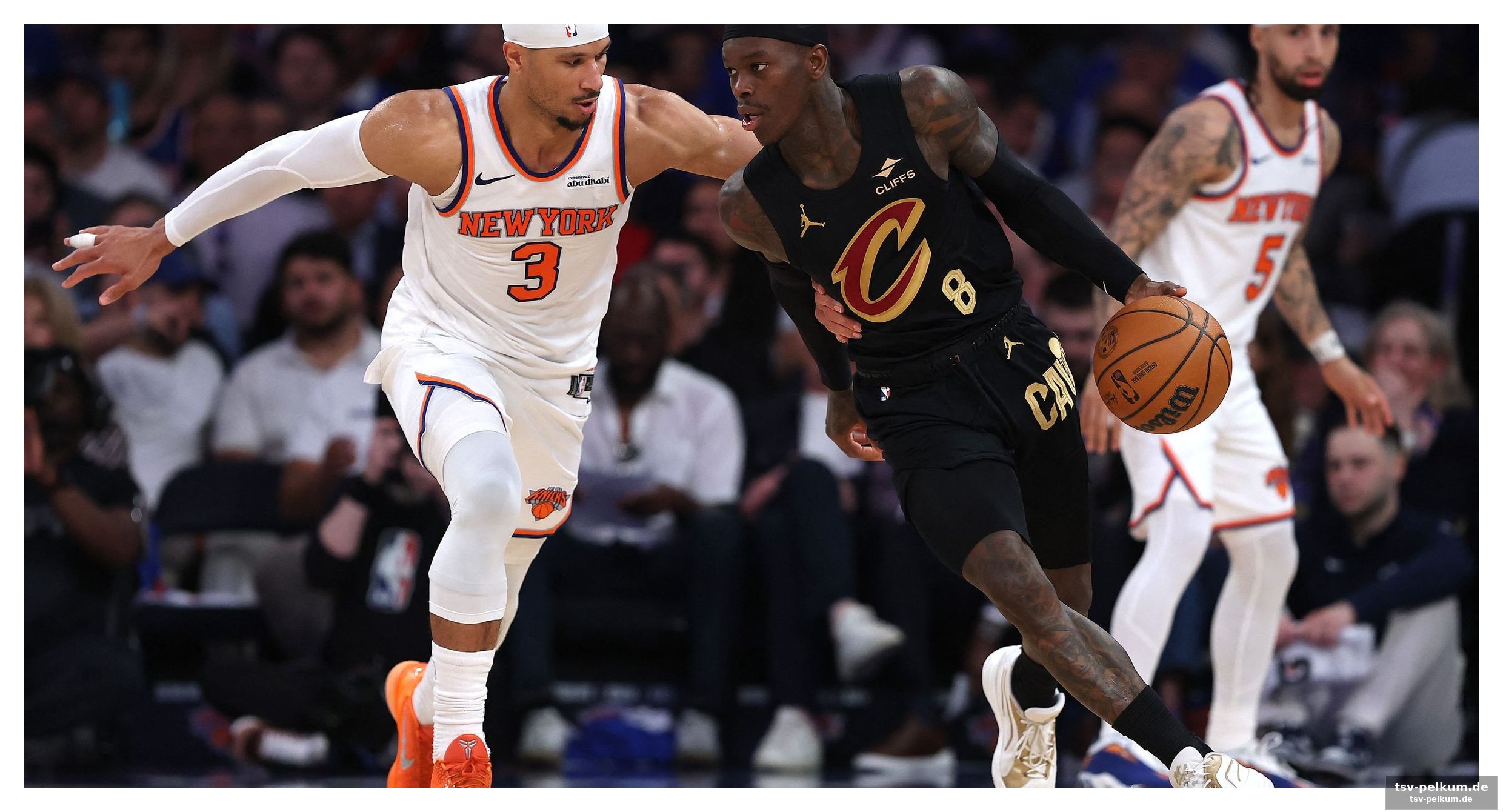 Knicks drehen das spiel in letzter minute