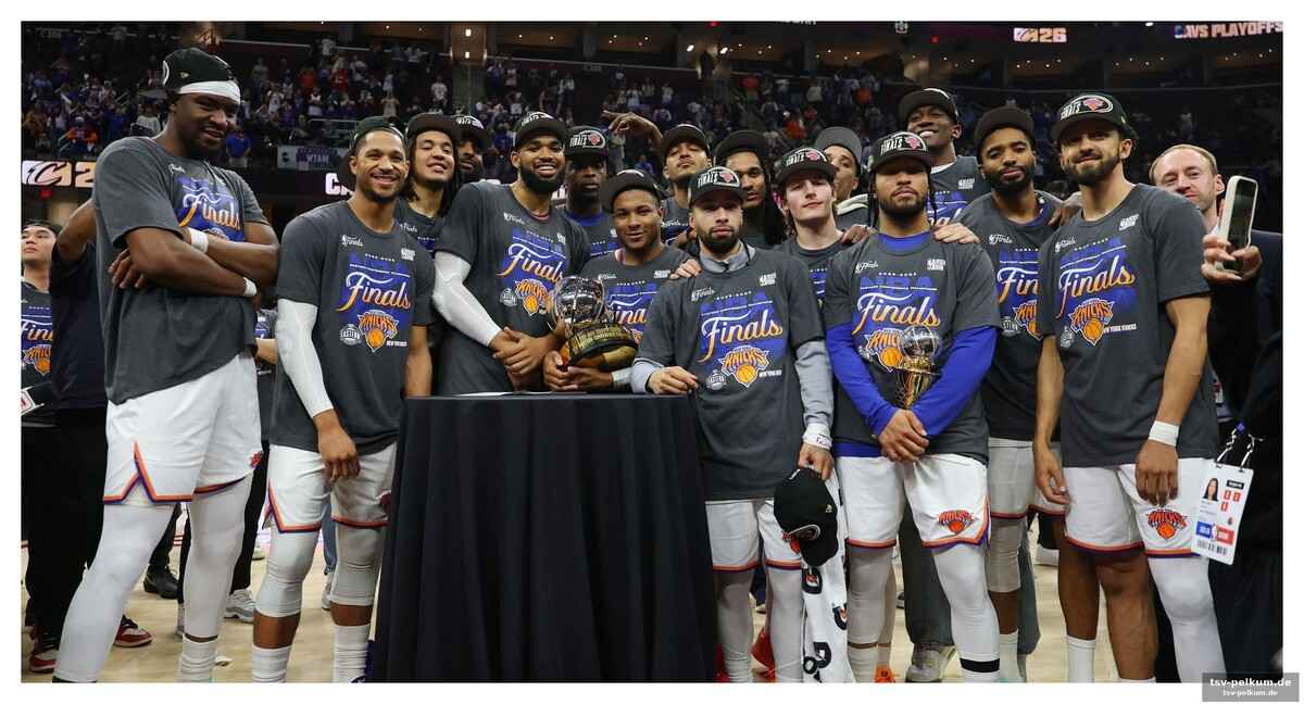 Die knicks feiern den ersten finaleinzug seit jahrzehnten