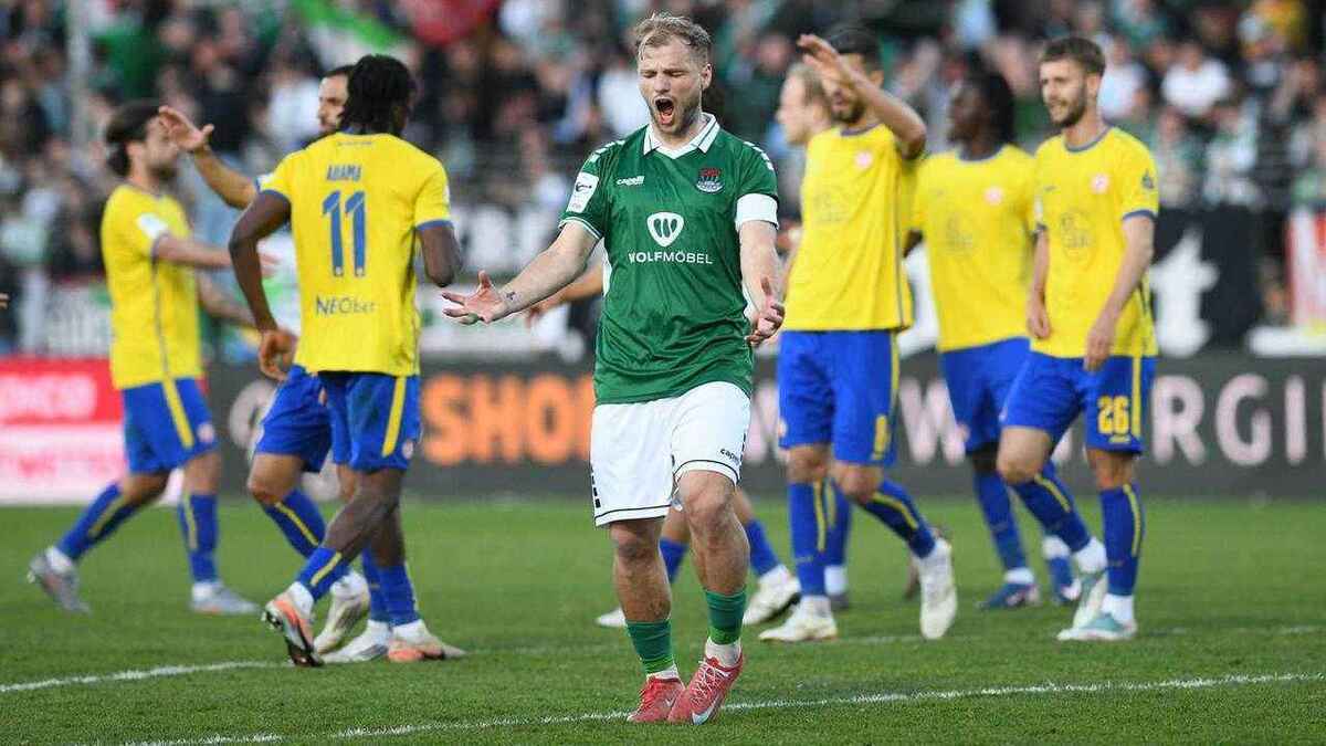 Die bittere wahrheit: schweinfurt kehrt in die regionalliga zurück