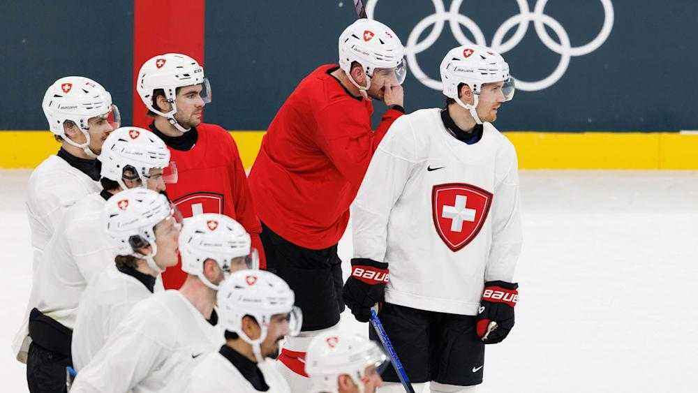Schweizer eishockey-team vor olympia-start: sieg gegen frankreich ist pflicht