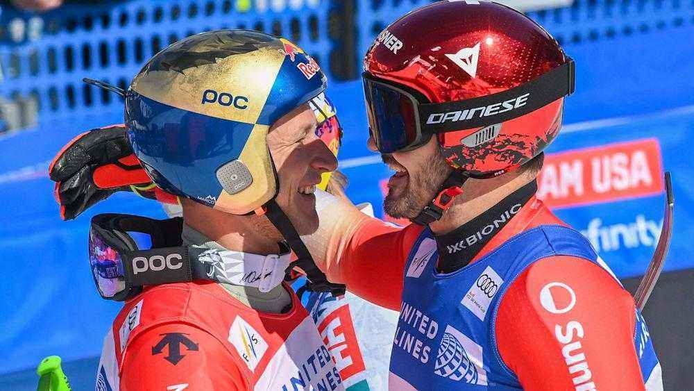 Schweizer ski-asse greifen bei team-kombination nach gold