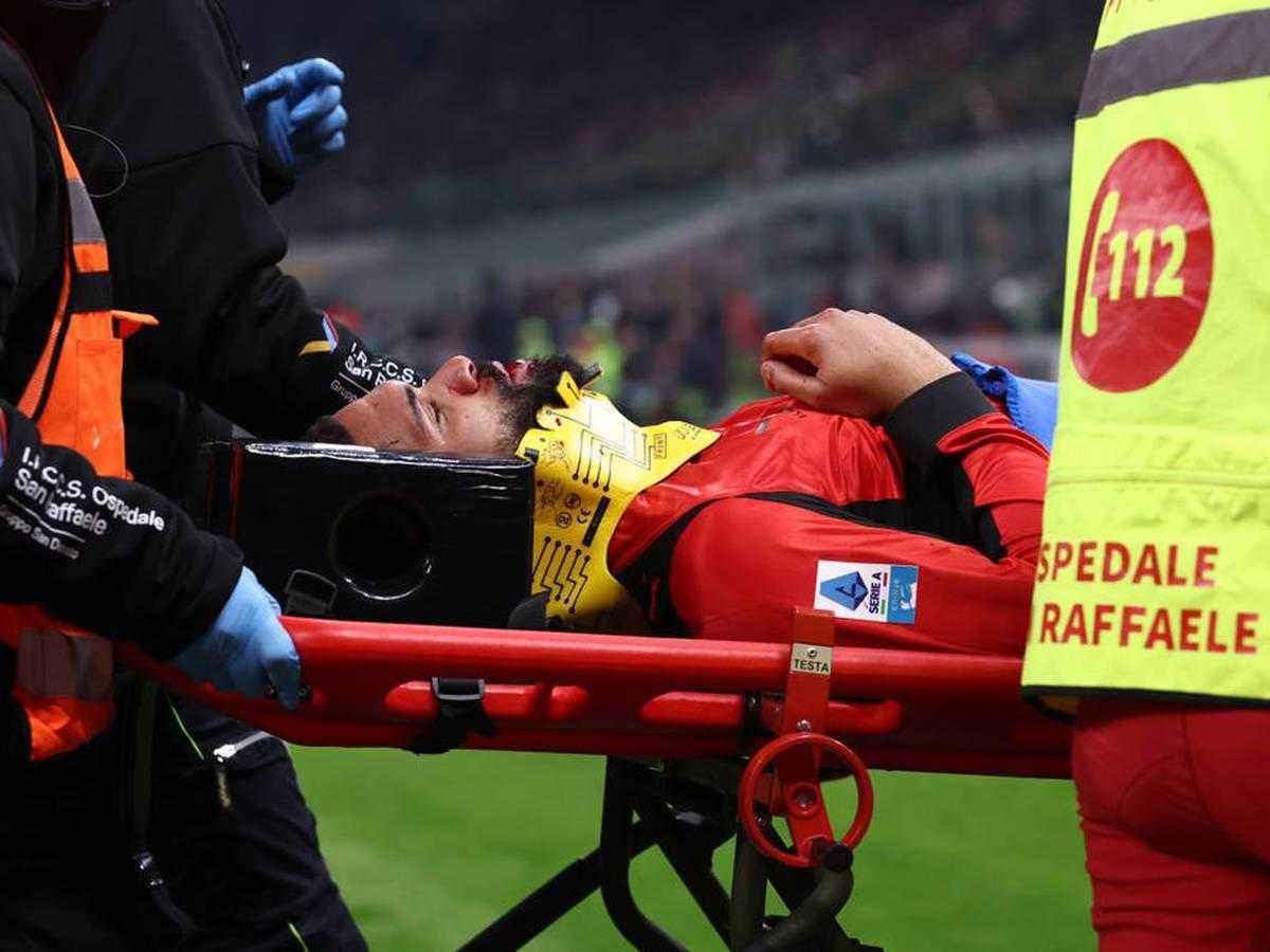 Schwerer zusammenprall in der serie a: loftus-cheek verletzt, milan verliert