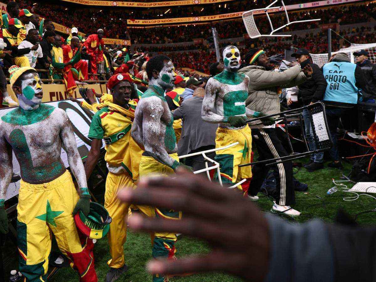 Senegalesische fußballfans nach afrika-cup-finale in marokko verurteilt