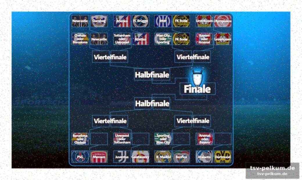 Ausblick auf das achtelfinale