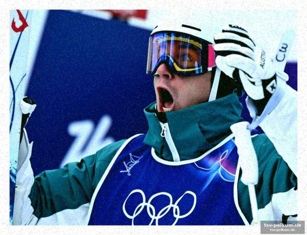 Frustrierter kingsbury nach silbermedaille