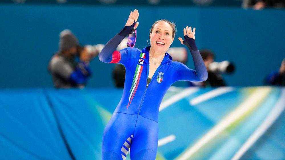 Sensation in mailand: francesca lollobrigida holt gold im eisschnelllauf