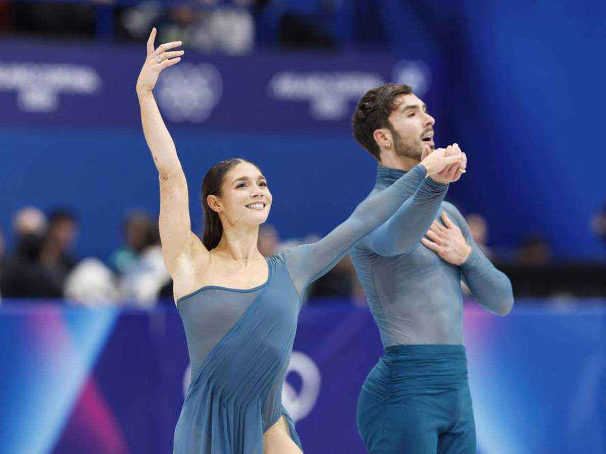 Sensation in mailand: französisches eistanz-duo holt olympia-gold