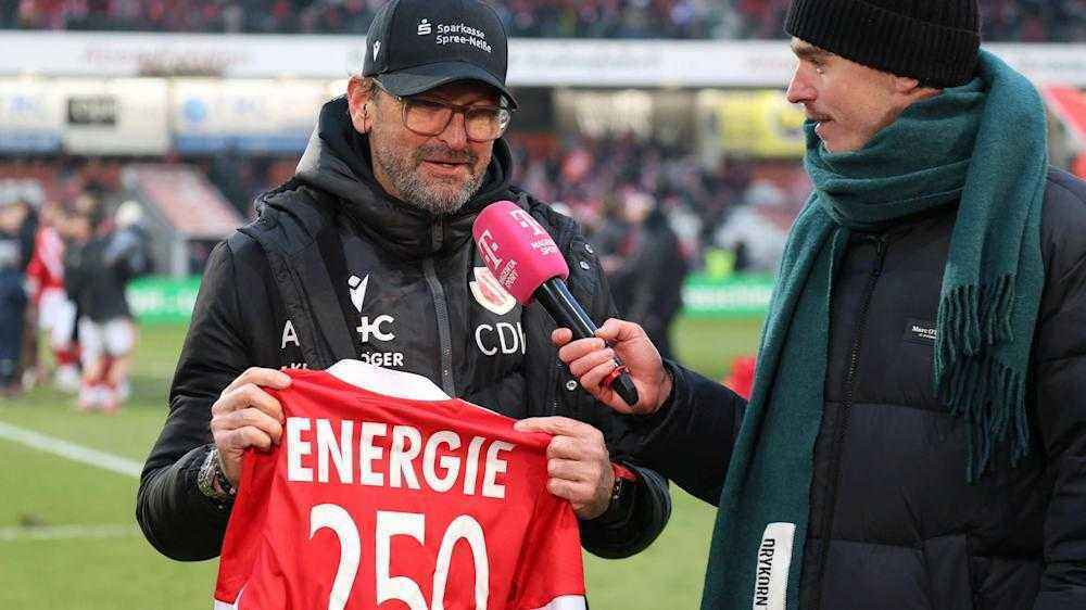 Sensationeller sieg! claus-dieter wollitz schreibt energie cottbus historie!