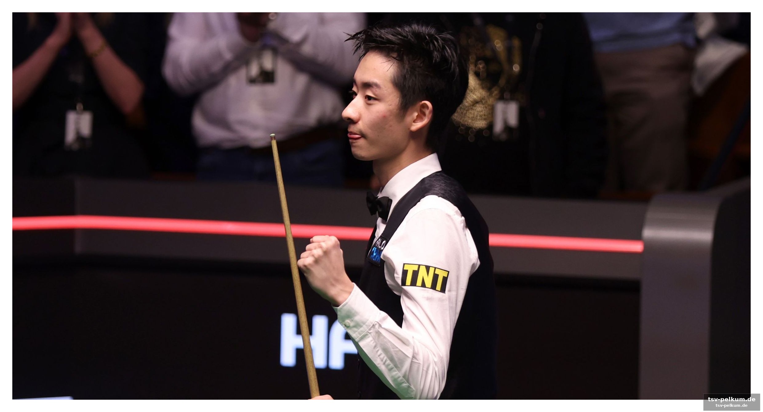 Der zweitjüngste champion im crucible theatre
