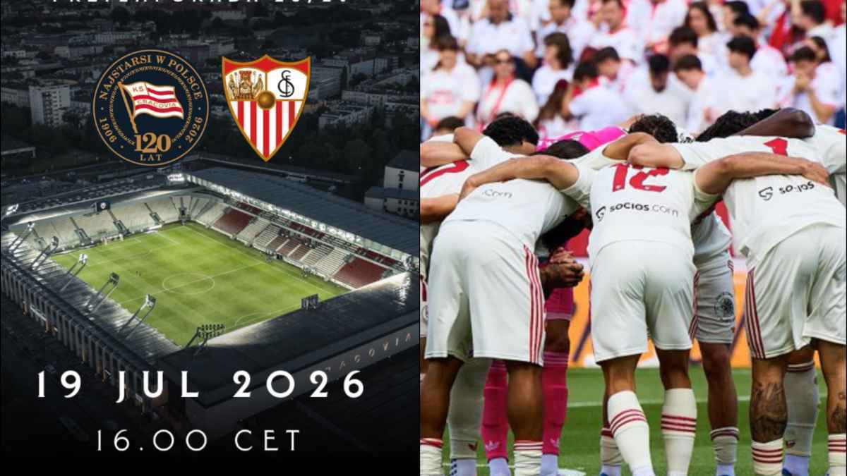 Sevilla bereitet sich in polen auf die neue saison vor
