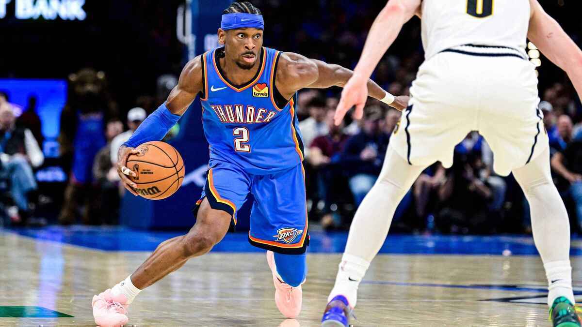 Shai gilgeous-alexander zertrümmert 63 jahre alte bestmarke und lässt jokic klatschen