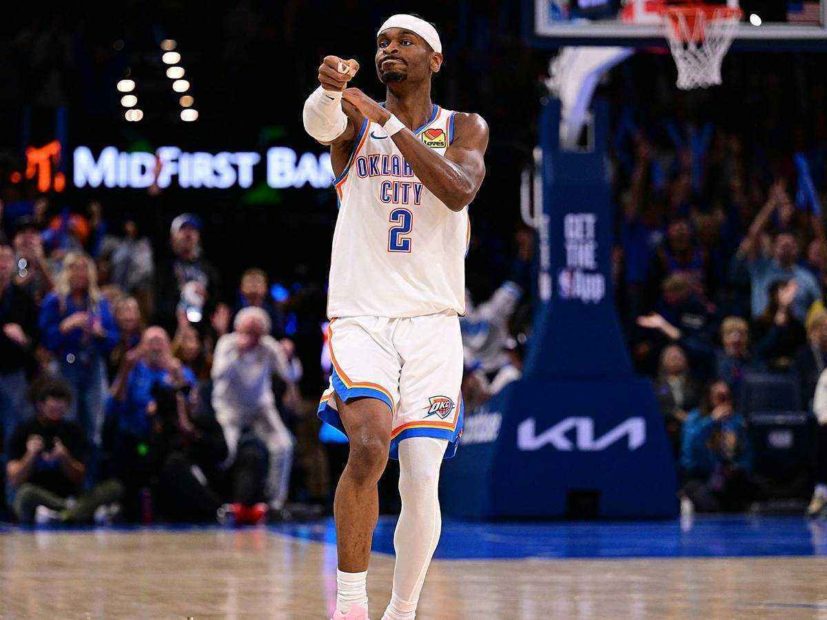Shai gilgeous-alexander zieht mit wilt chamberlain gleich: 126 mal 20 punkte am stück