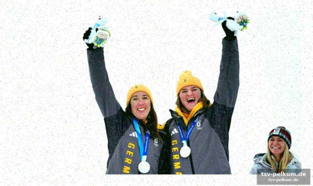 Erste olympia-medaille in der team-kombination