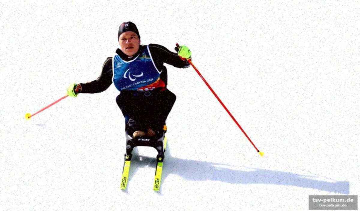 Fahnenträgerin mit revanche-plan