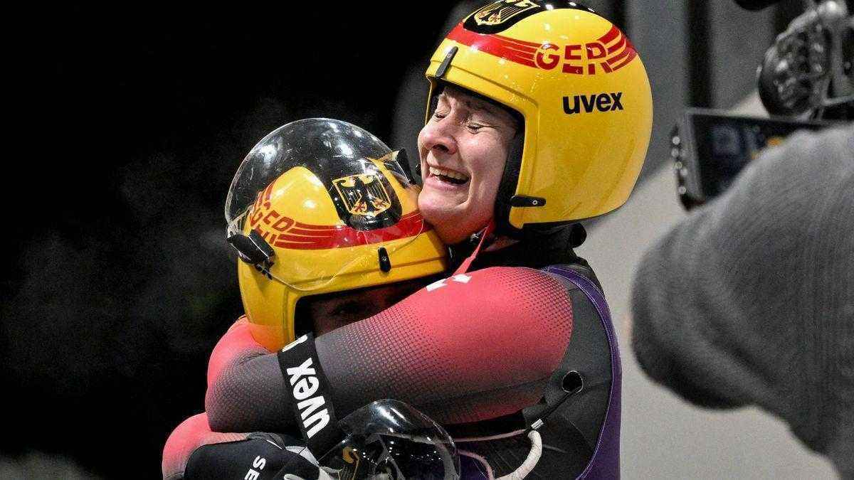 Silberträume auf eis: dajana eitberger und magdalena matschina feiern olympia-coup