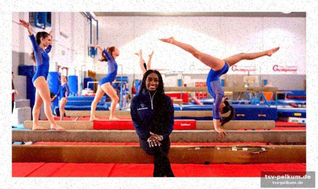 Biles: sport als schlüssel zur positiven entwicklung