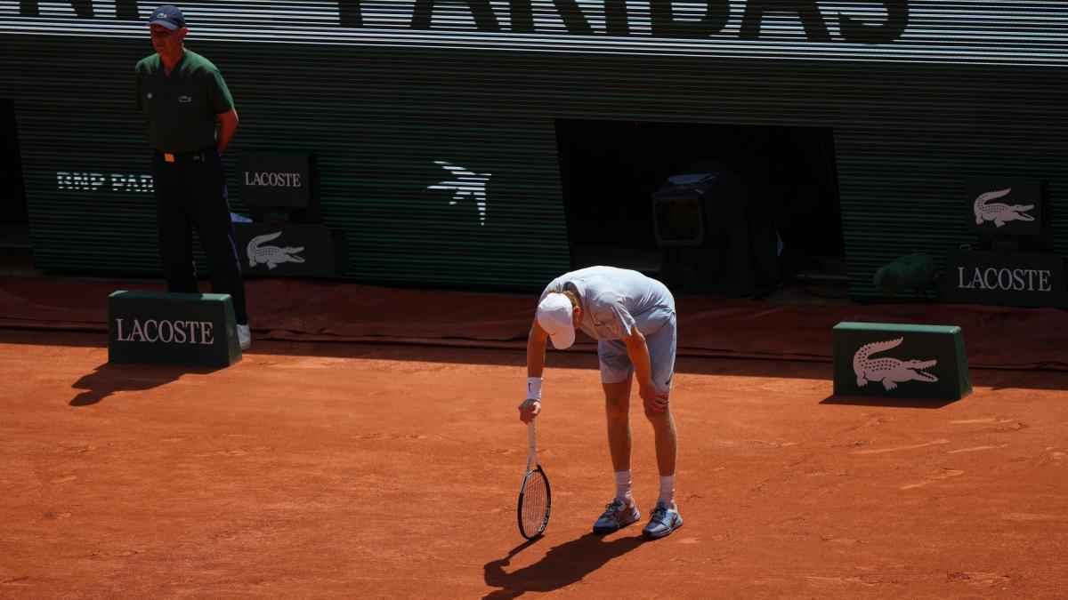 Sinner am rolland garros: die sonne schlägt zu!