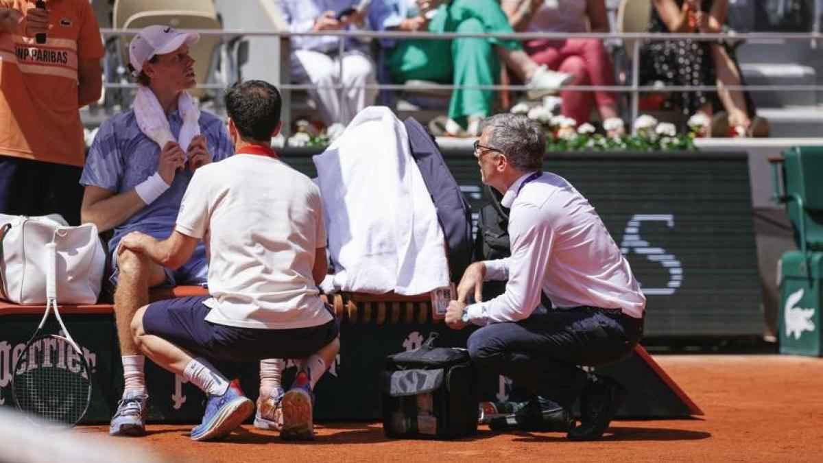 Sinner am rolland garros: war es der wetter-schock der realität?