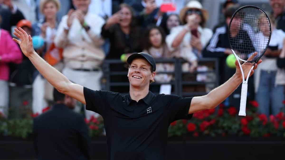 Sinner räumt rom ab und vollendet die serie: mit 24 jahren alle neun masters 1000
