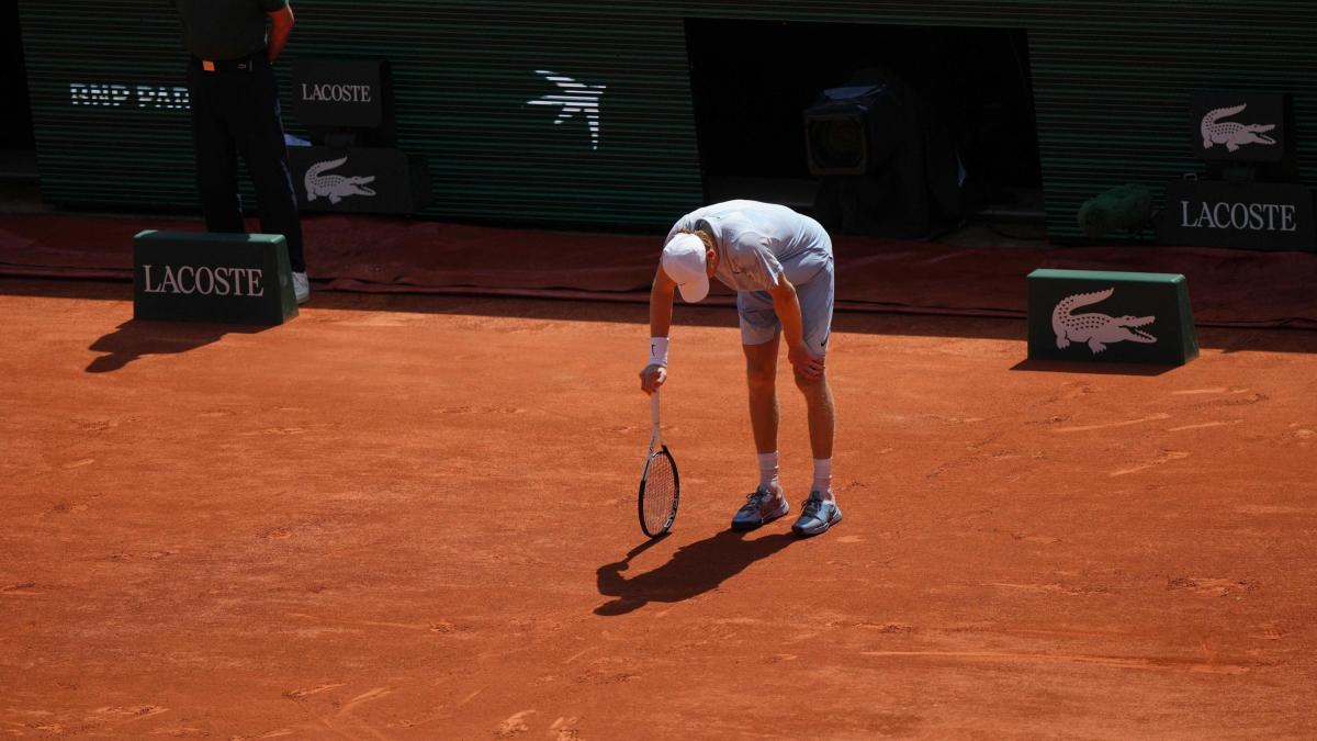 Sinner scheitert in roland garros: hitzekollaps und bittere niederlage!