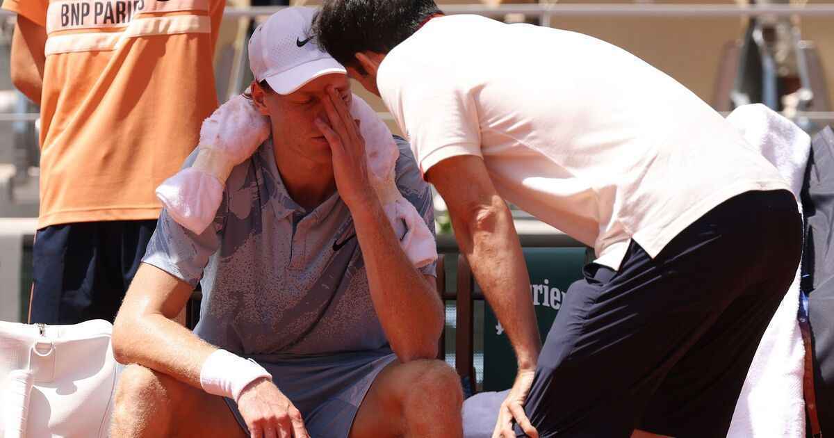 Sinner versagt in paris: hitze-kollaps beendet french open traum!