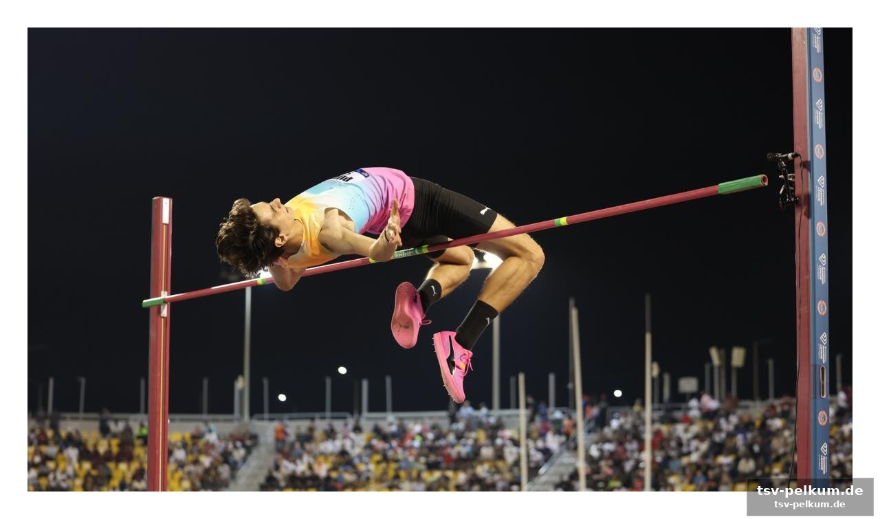 Ein triumph im schatten eines weltklasse-athleten