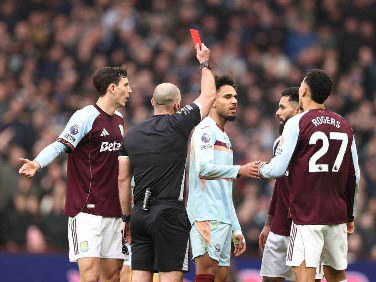 Skandal in der premier league: schade fliegt! brentford triumphiert in unterzahl