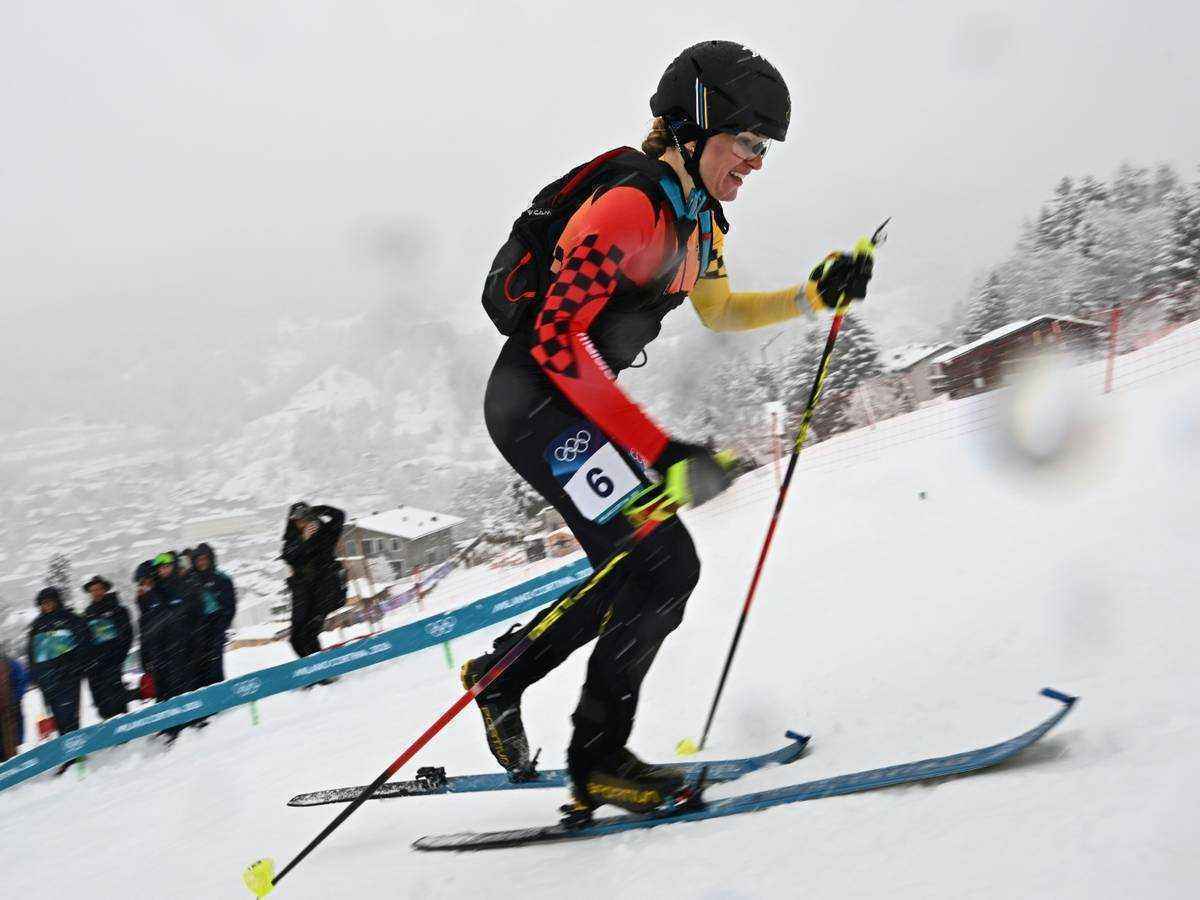 Skibergsteigen bei olympia: paller lobt stimmung trotz verpasster medaille