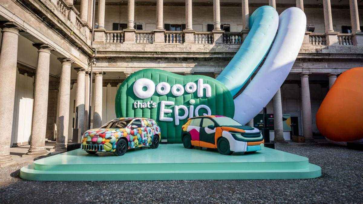 Škoda epiq: der neue e-suv erobert die mailänder design woche