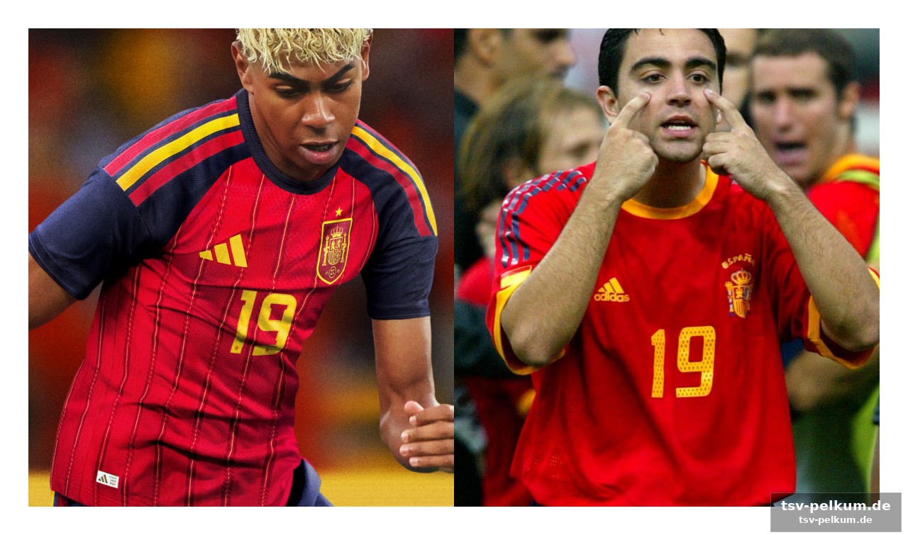 Lamine yamals nummer 19 – eine hommage an xavi