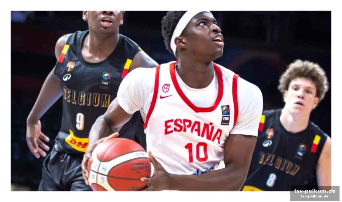 Ein shooting-star auf dem weg zum college-basketball