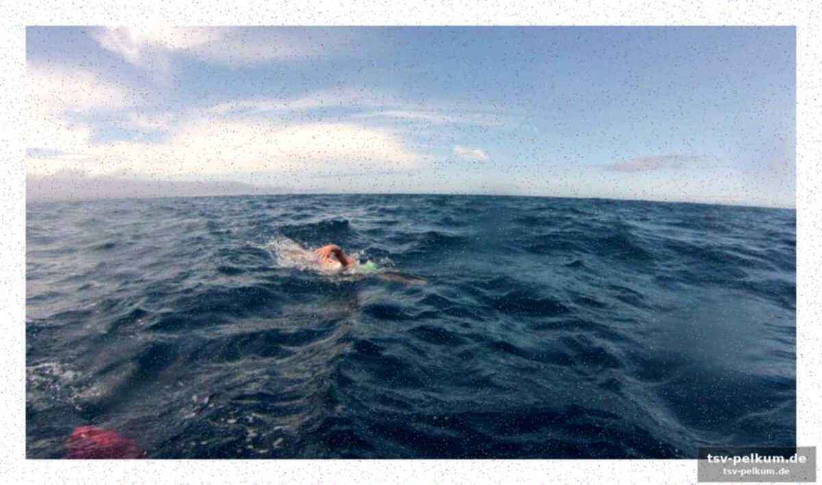 Die herausforderung: eisiges wasser und raue bedingungen