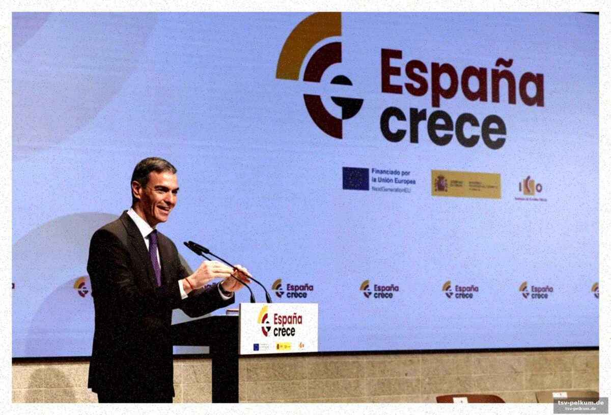 Präsident sánchez verspricht rekordinvestitionen