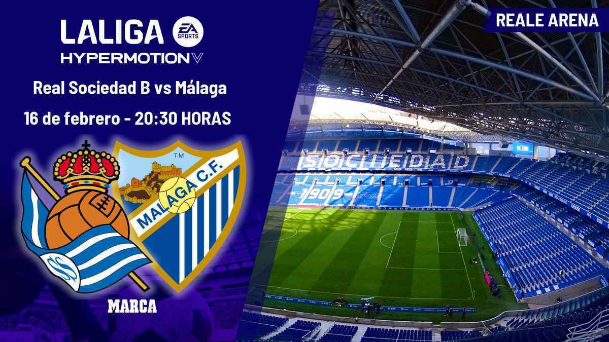 Spannung in laliga hypermotion: real sociedad b empfängt málaga
