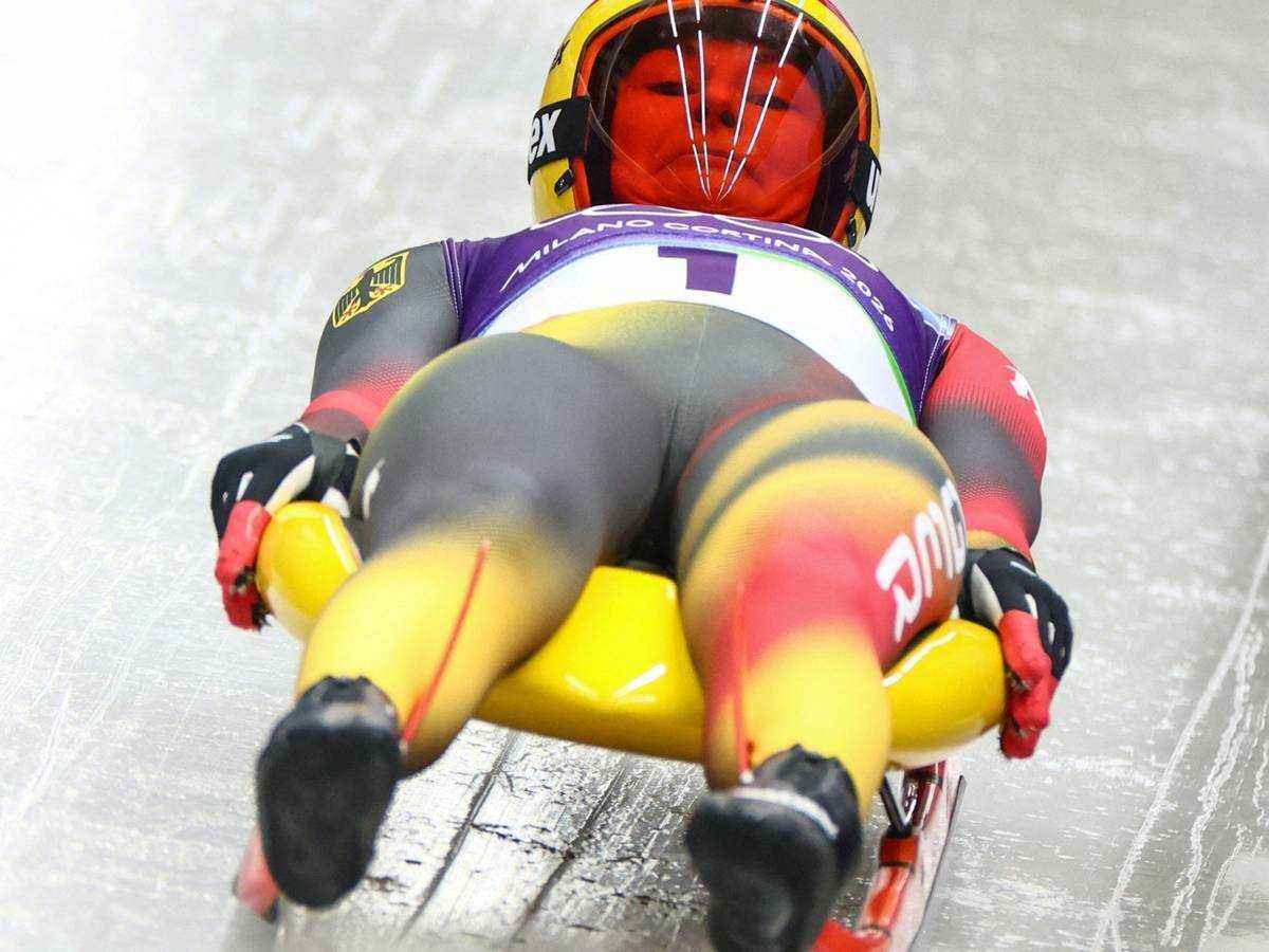 Spannung pur in cortina: taubitz und fräbel im duell um rodel-gold