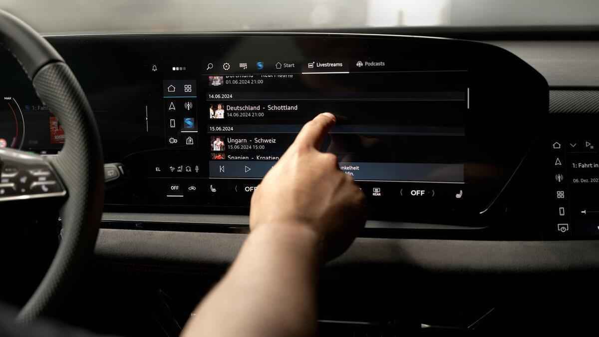 Sportschau im auto: audio-livestreams jetzt auch unterwegs!
