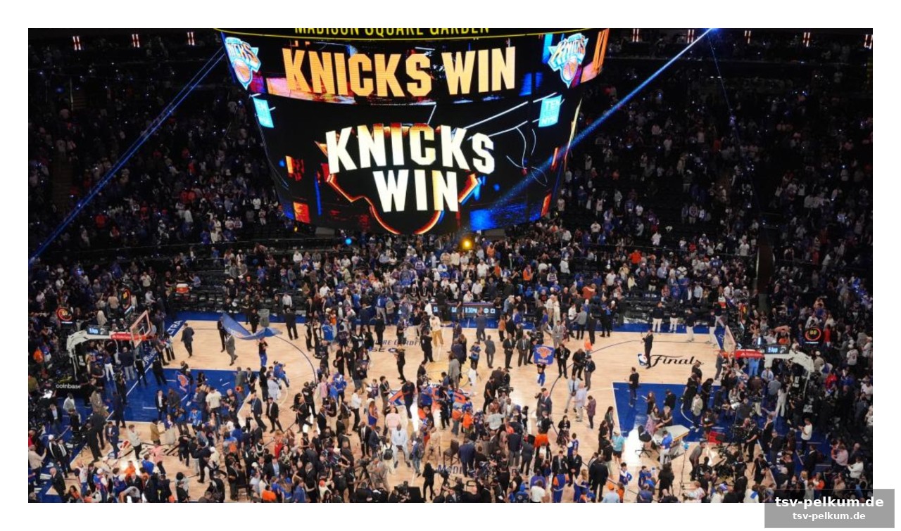 Die knicks krallen sich ins finale