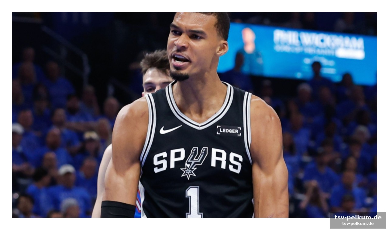 Thunder dominieren, spurs unter druck
