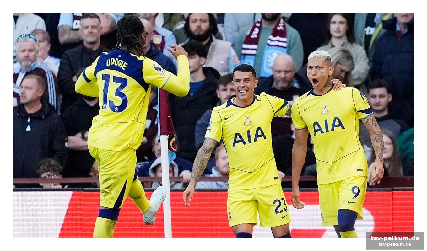 Gallagher und richarlison schießen die spurs in führung