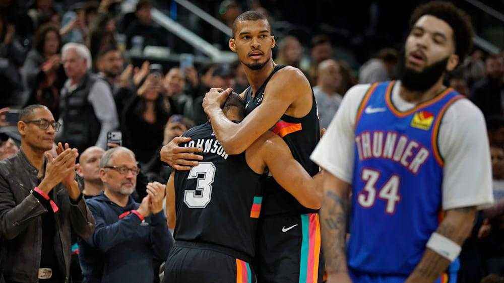 Spurs stoppen thunder – knicks feiern sieg in doppelter verlängerung