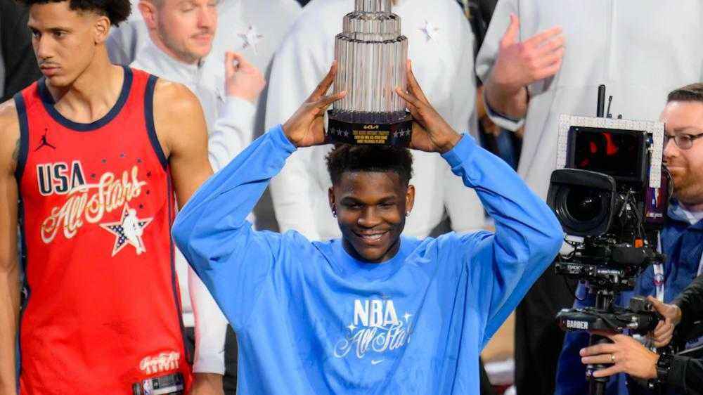 Stars triumphieren beim all-star turnier – anthony edwards zum mvp gekürt