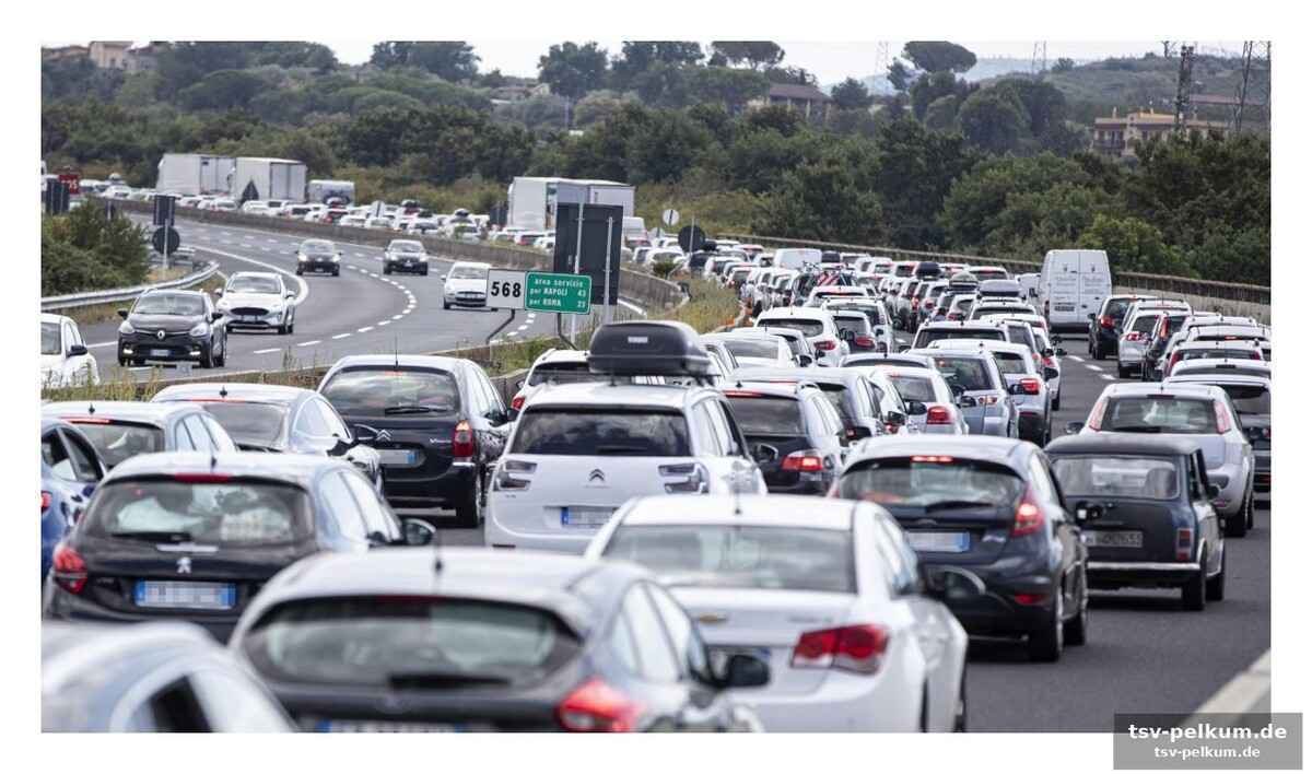 A22 brennerautobahn: vorsicht vor erhöhtem verkehrsaufkommen