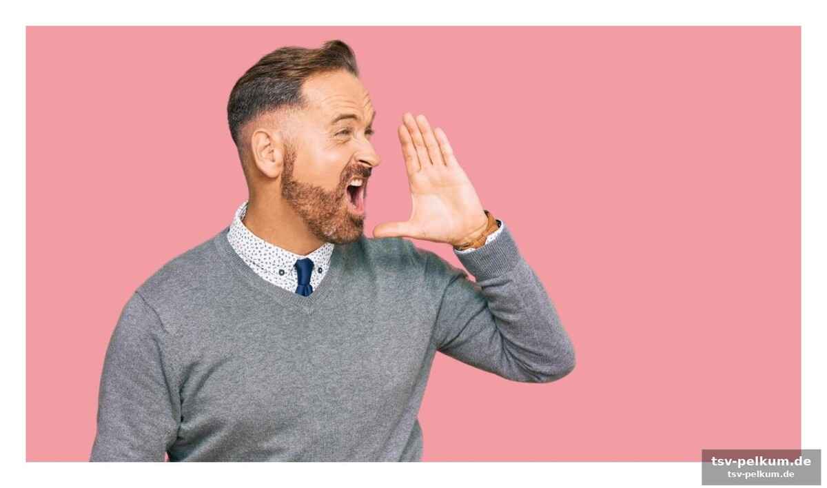 Frühe warnzeichen: wenn die stimme leise um hilfe fleht