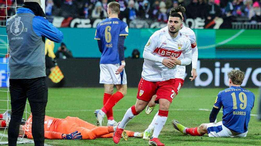 Spielverlauf: kiel kämpft, stuttgart nutzt chancen
