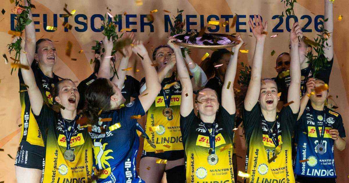 Suhl feiert double: thüringer wald im volleyball-himmel!
