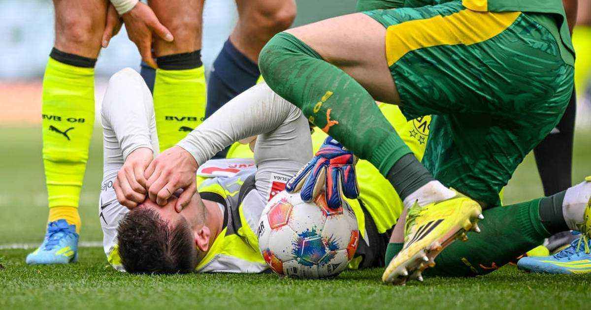 Süle rutscht, fasst sich, fliegt: bvb-verteidiger liefert kurzfilm mit horror-ende