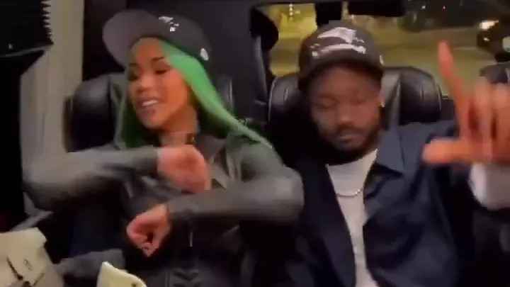 Super bowl party eskaliert: nfl-star stephon diggs feiert mit cardi b!