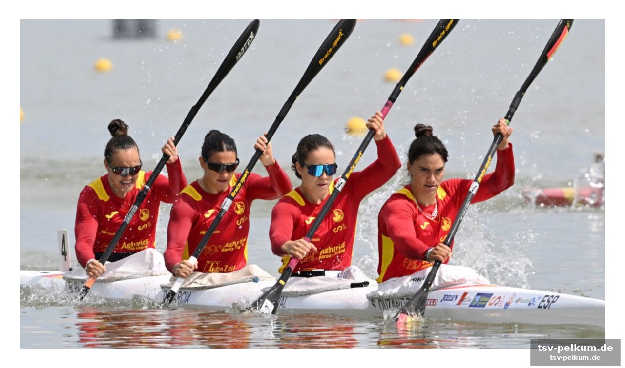 Spannung pur: deutsches k4 knapp am wm-titel vorbeischrammt