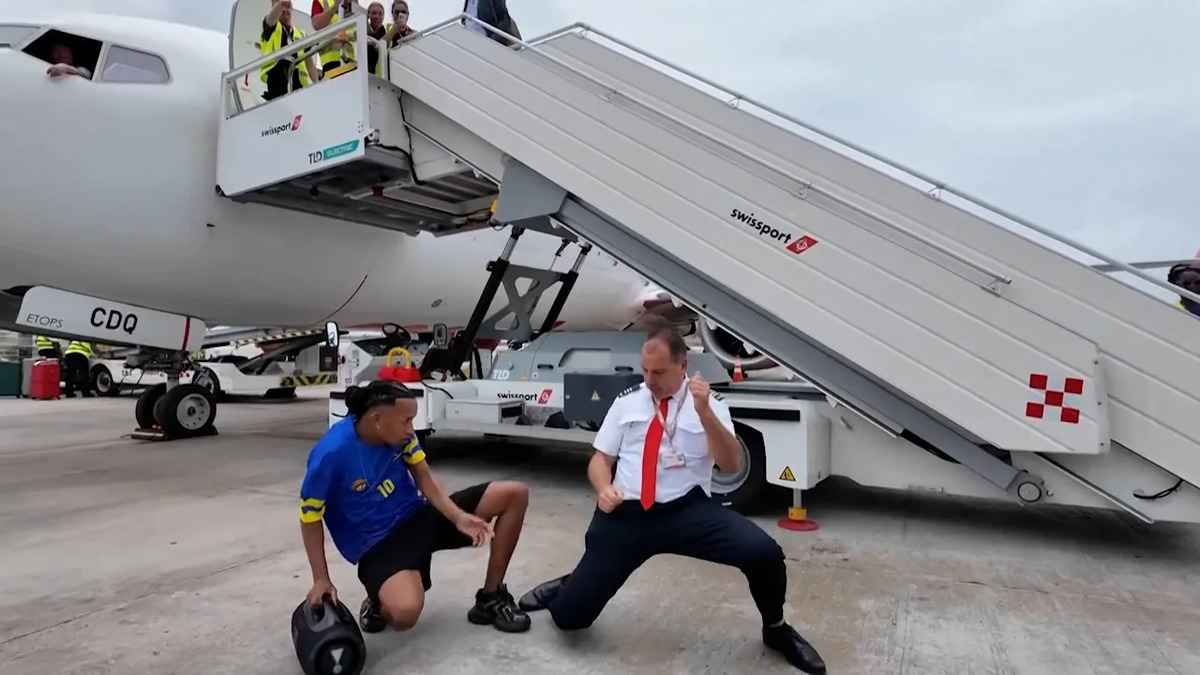 Tanz-eklat am rollfeld: curacao-fan bringt piloten zur weißglut!