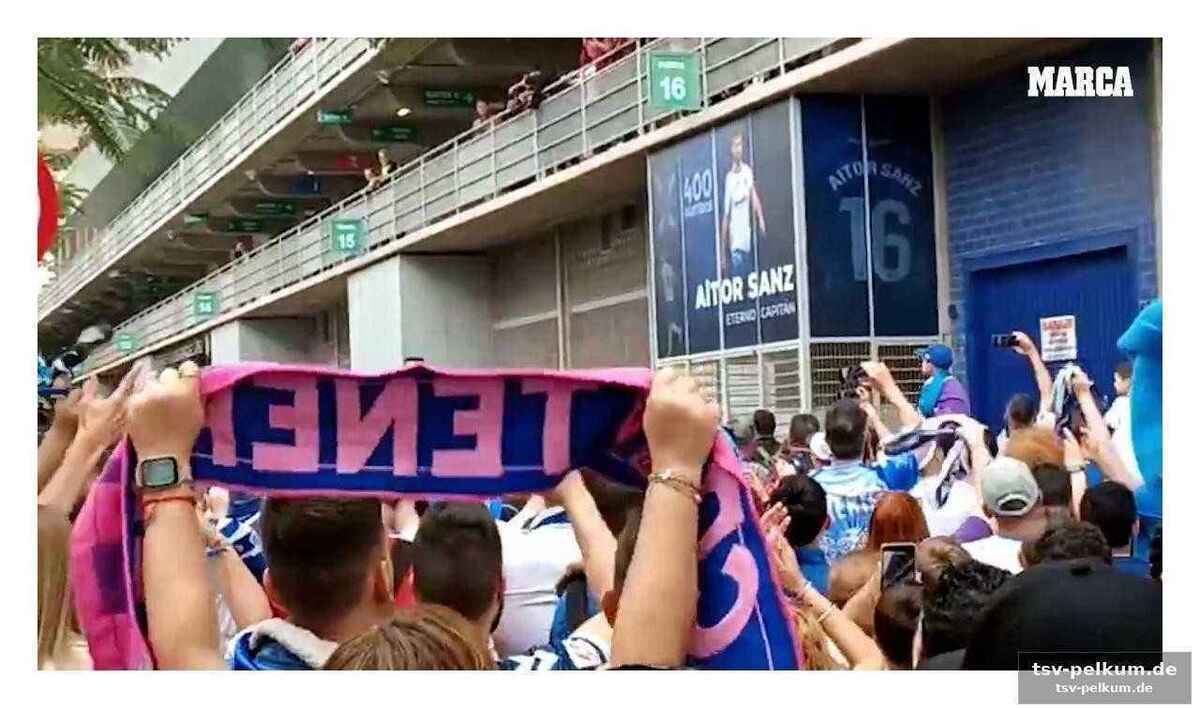 Die fans färben die stadt blanquiazul